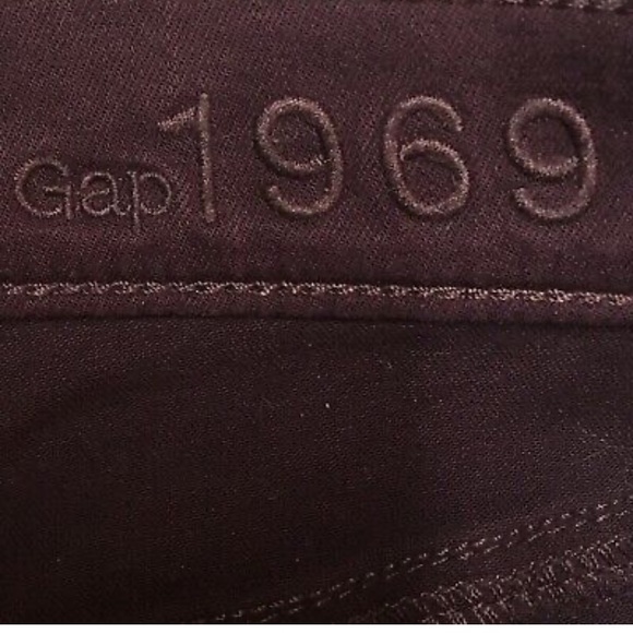 Gap 1969 coated vamp red skinny jeans - Picture 7 of 8
